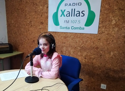 We read our stories in Radio Xallas